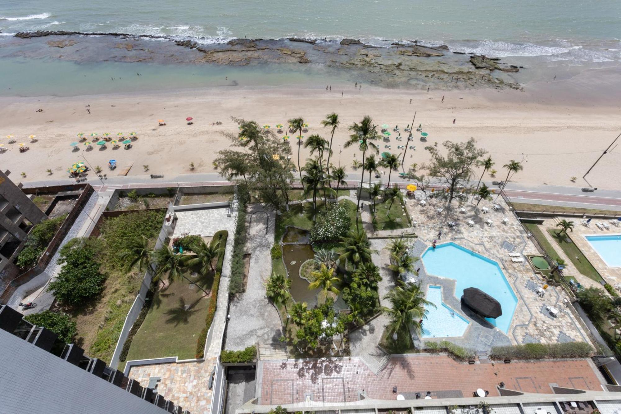 Flat Edf Golden Beach Жабоатао дос Гуарарапис Екстериор снимка