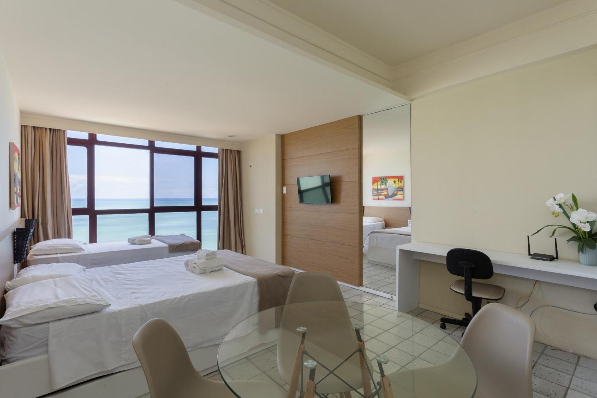 Flat Edf Golden Beach Жабоатао дос Гуарарапис Екстериор снимка
