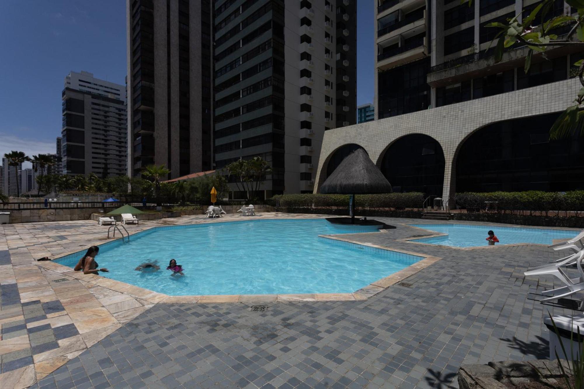 Flat Edf Golden Beach Жабоатао дос Гуарарапис Екстериор снимка