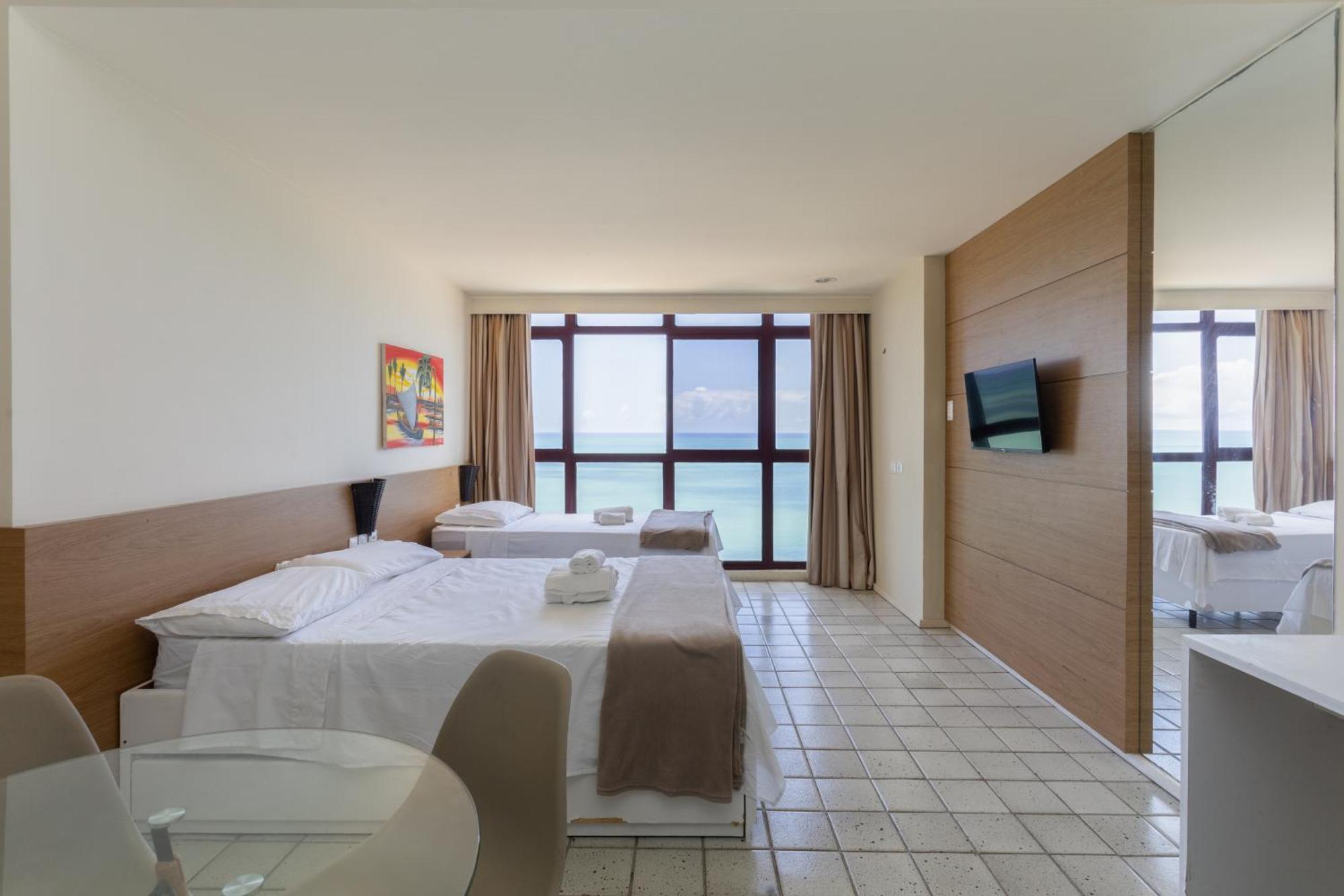 Flat Edf Golden Beach Жабоатао дос Гуарарапис Екстериор снимка