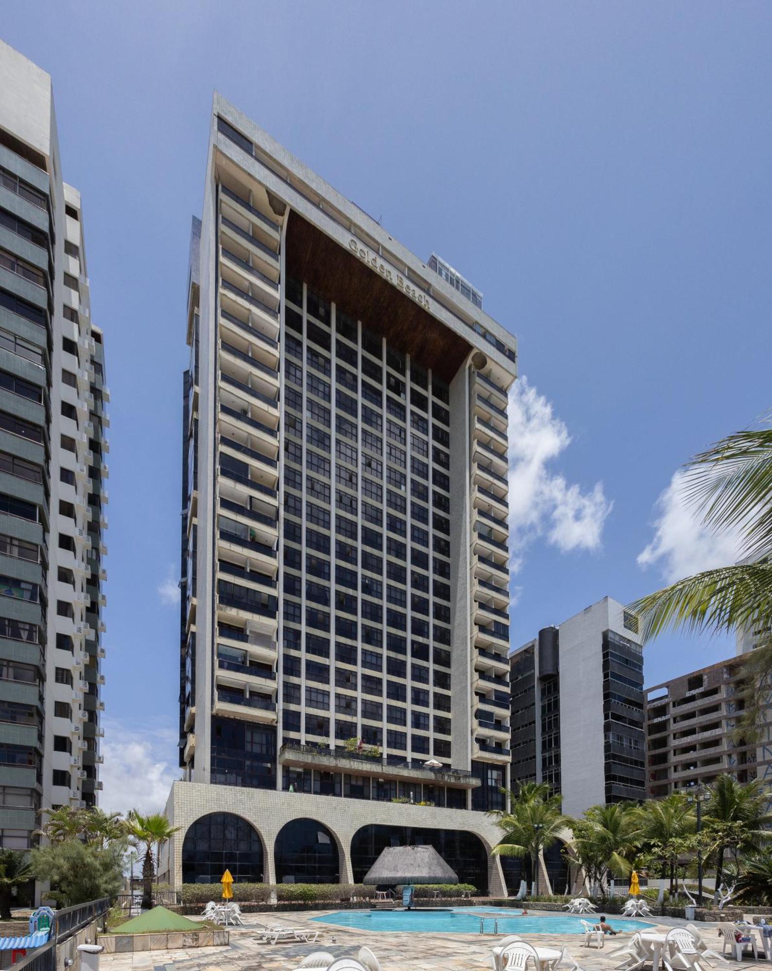 Flat Edf Golden Beach Жабоатао дос Гуарарапис Екстериор снимка