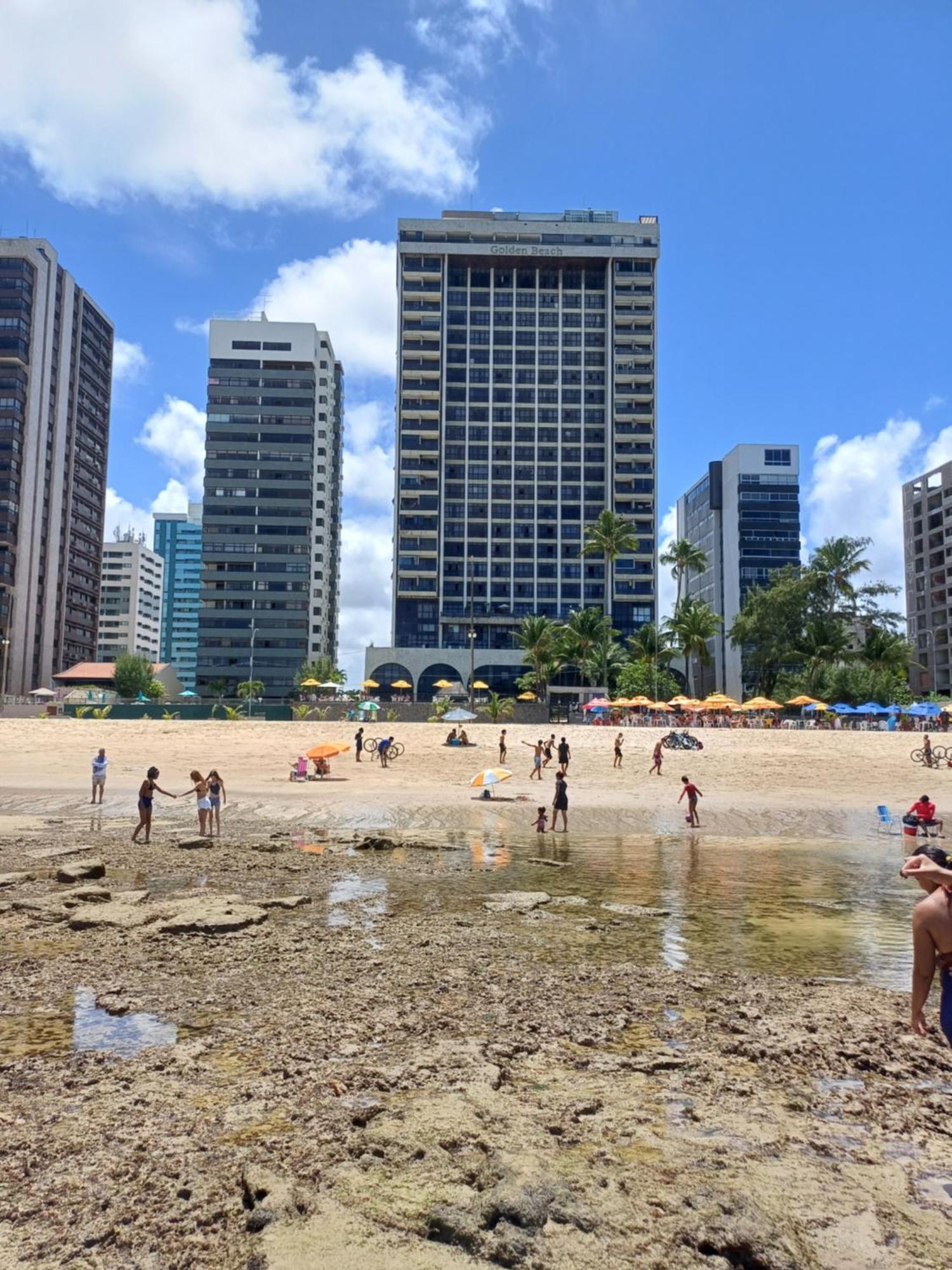 Flat Edf Golden Beach Жабоатао дос Гуарарапис Екстериор снимка