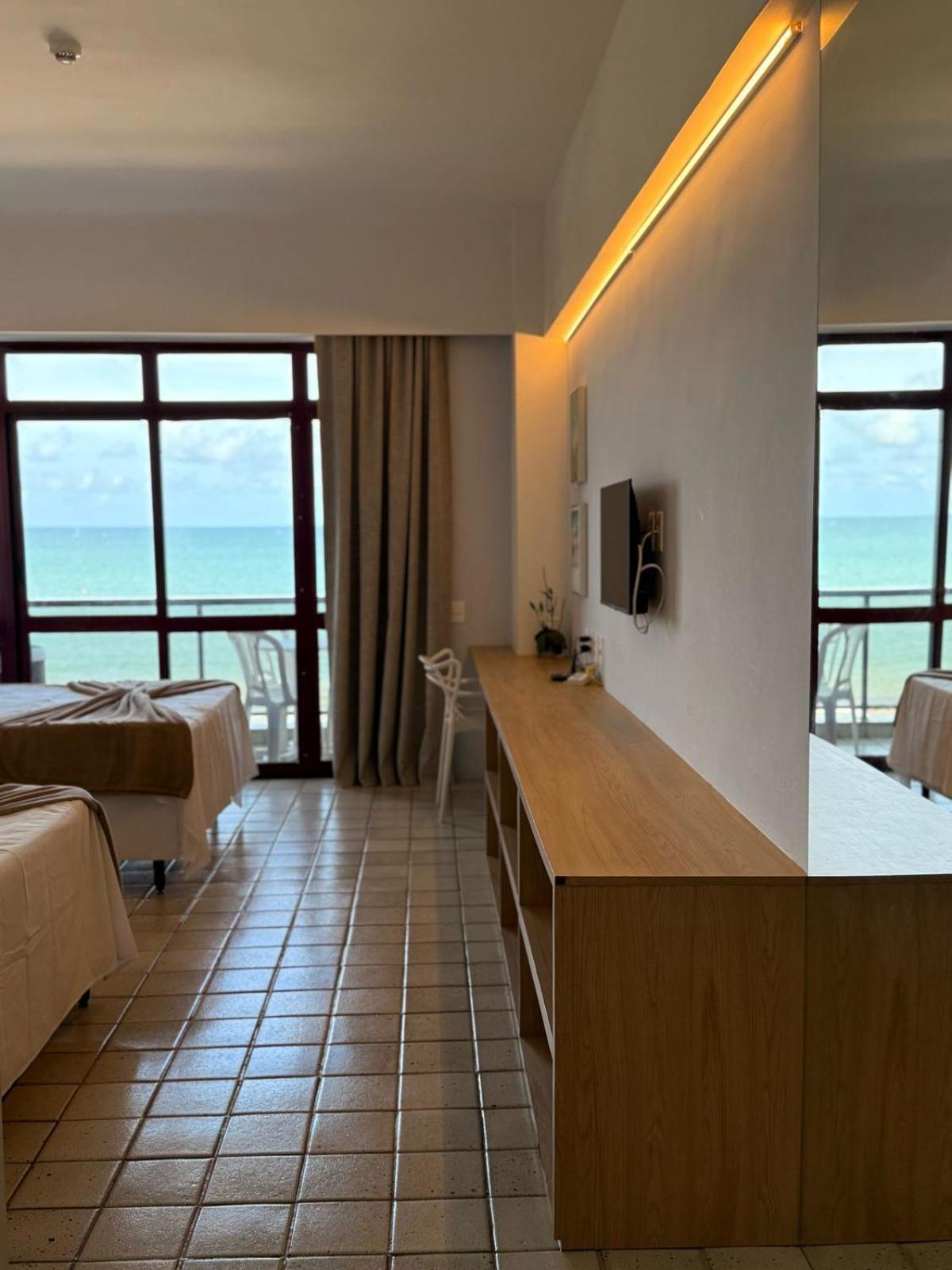 Flat Edf Golden Beach Жабоатао дос Гуарарапис Екстериор снимка